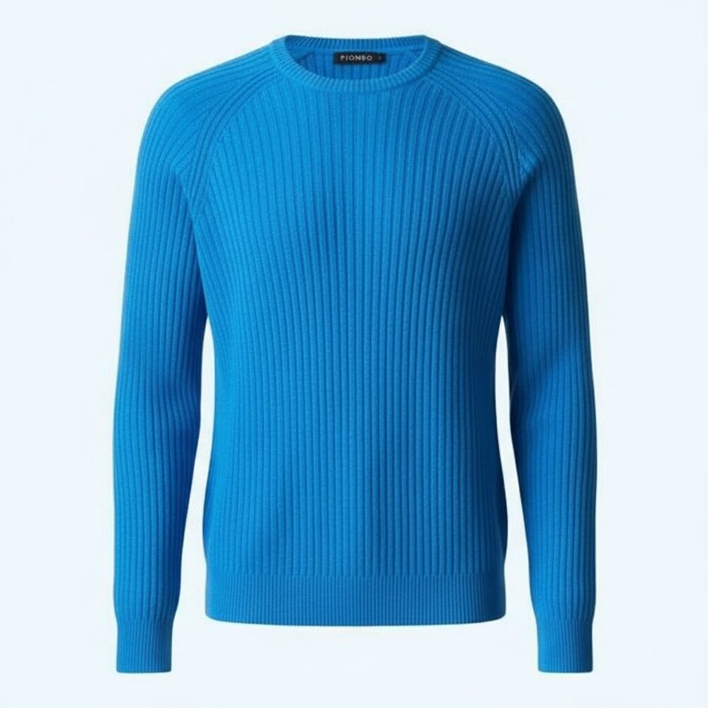 Piombo Men's‎ 100% Cotton Crewneck Sweater NWT